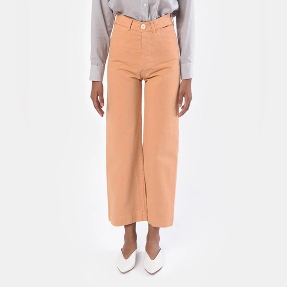 JESSE KAMM Sailor Pant in Skin / Salmon - 6 - Picture 2 of 6